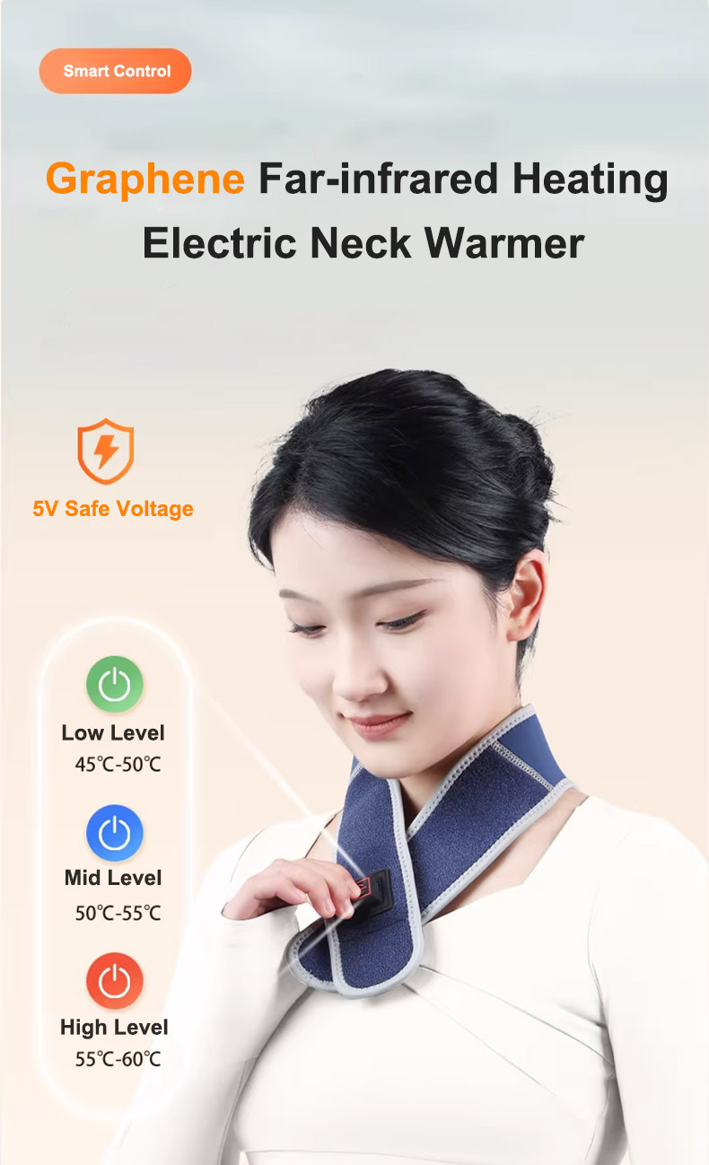 Graphene Usb Electric Heated Scarf Graphene Usb Electric Heated Scarf